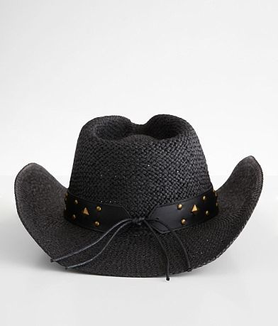 Fame Accessories Structured Cowboy Hat MISC_DETAIL_1