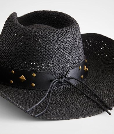 Fame Accessories Structured Cowboy Hat MISC_DETAIL_3
