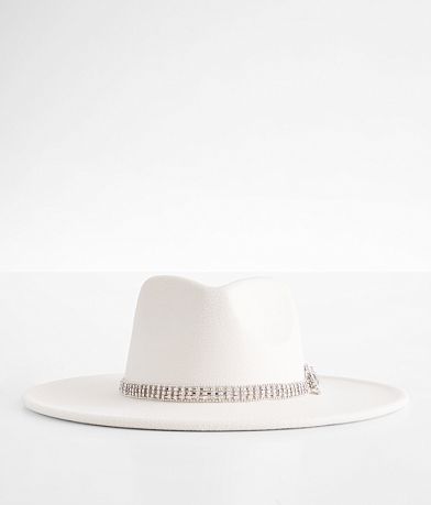 Fame Accessories Glitz Panama Hat front view