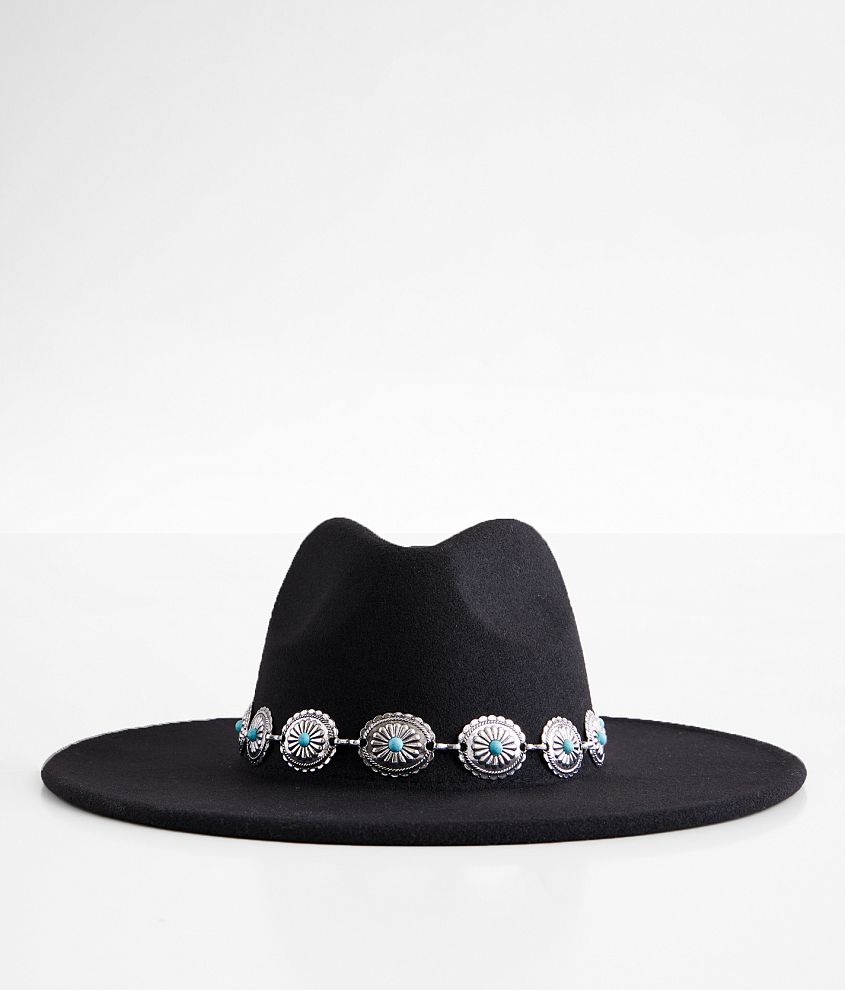 קנו כובעי נשים  Fashion Metal Chain Panama Hats For Women 10