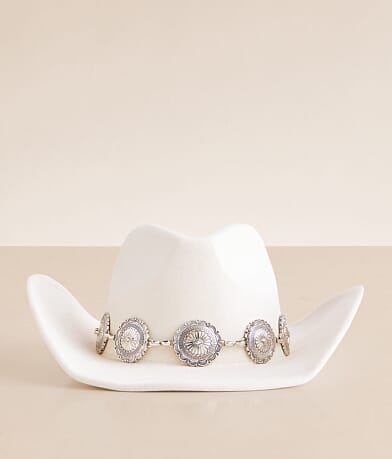 Fame Accessories Cowboy Fashion Hat front view