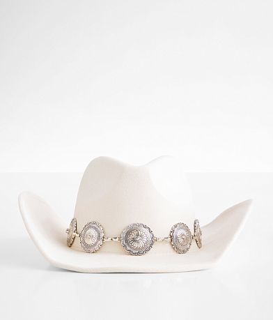 Fame Accessories Cowboy Fashion Hat front view