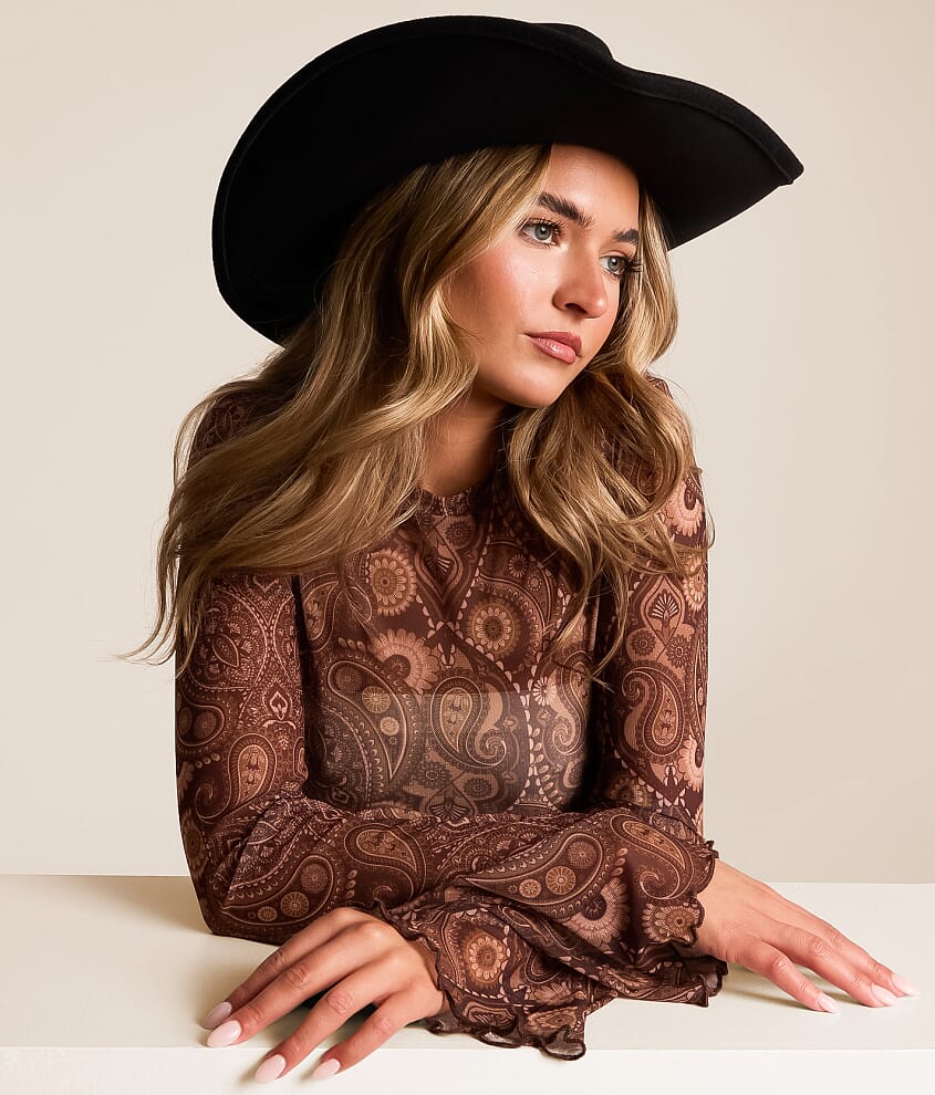 Floral Glitz Cowboy Hat