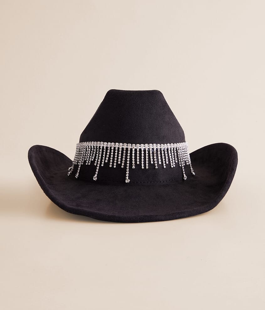 Rhinestone Fringe Cowboy Hat
