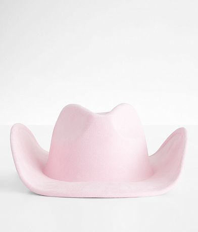 Fame Accessories Rhinestone Star Cowboy Hat front view