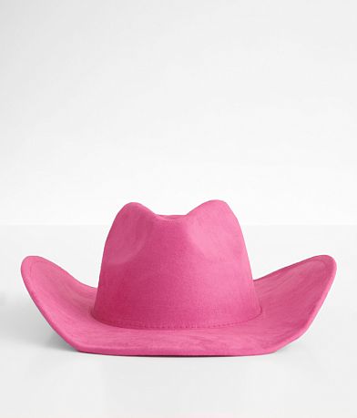 Fame Accessories Rhinestone Star Cowboy Hat front view