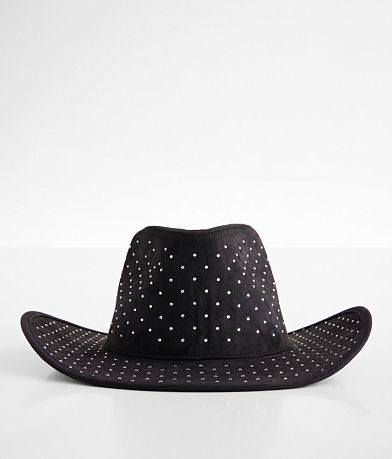 Fame Accessories Glitz Cowboy Hat front view