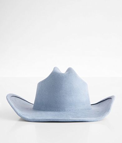 Fame Accessories Solid Cowboy Hat front view