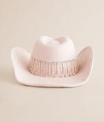 8893 Pink Fringe Cowboy Hat, Pink Cowboy Hat For Women, Glitter Cowboy Hats Sparkly Glitter Cowboy Hat Headwear for Women Men Fashion  main image 4