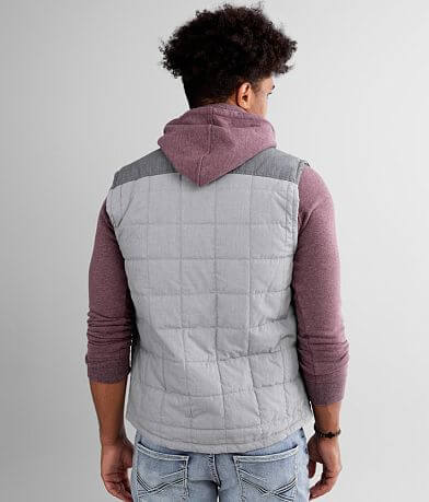 BKE Color Block Canvas Vest BACK