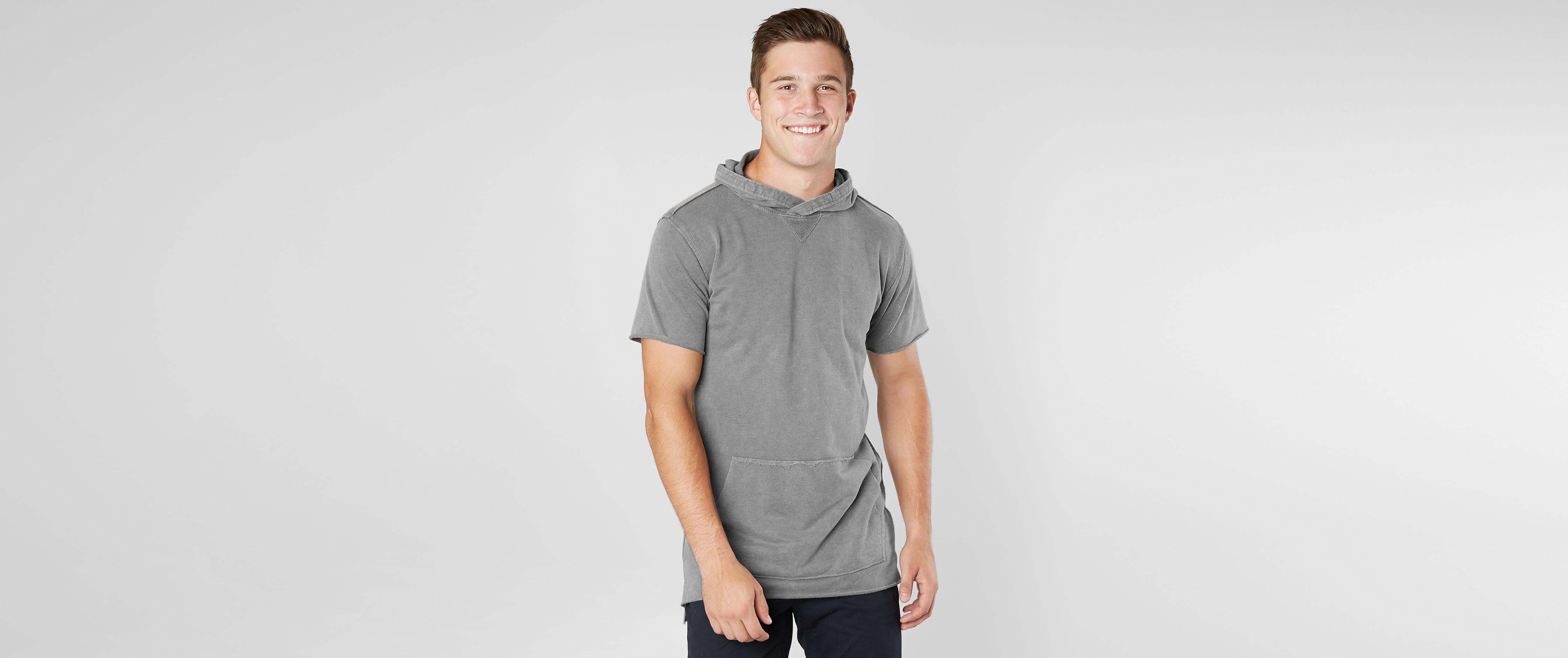 Nova Industries Raw Edge Hooded T-Shirt