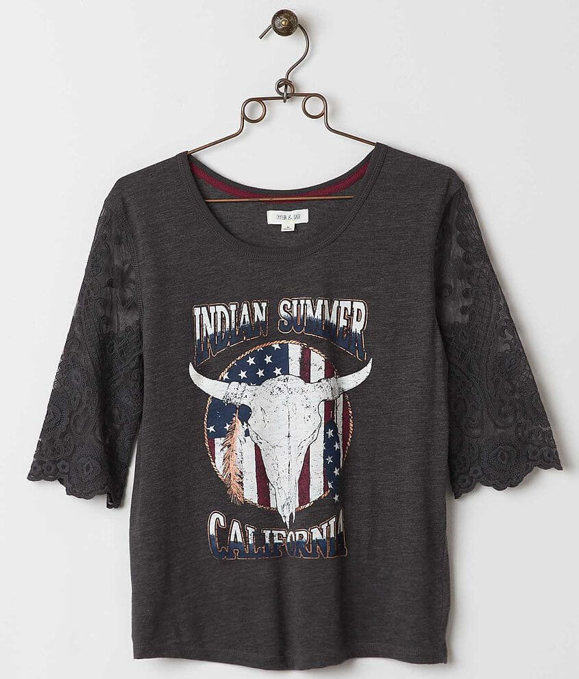Taylor &#38; Sage Indian Summer T-Shirt front view