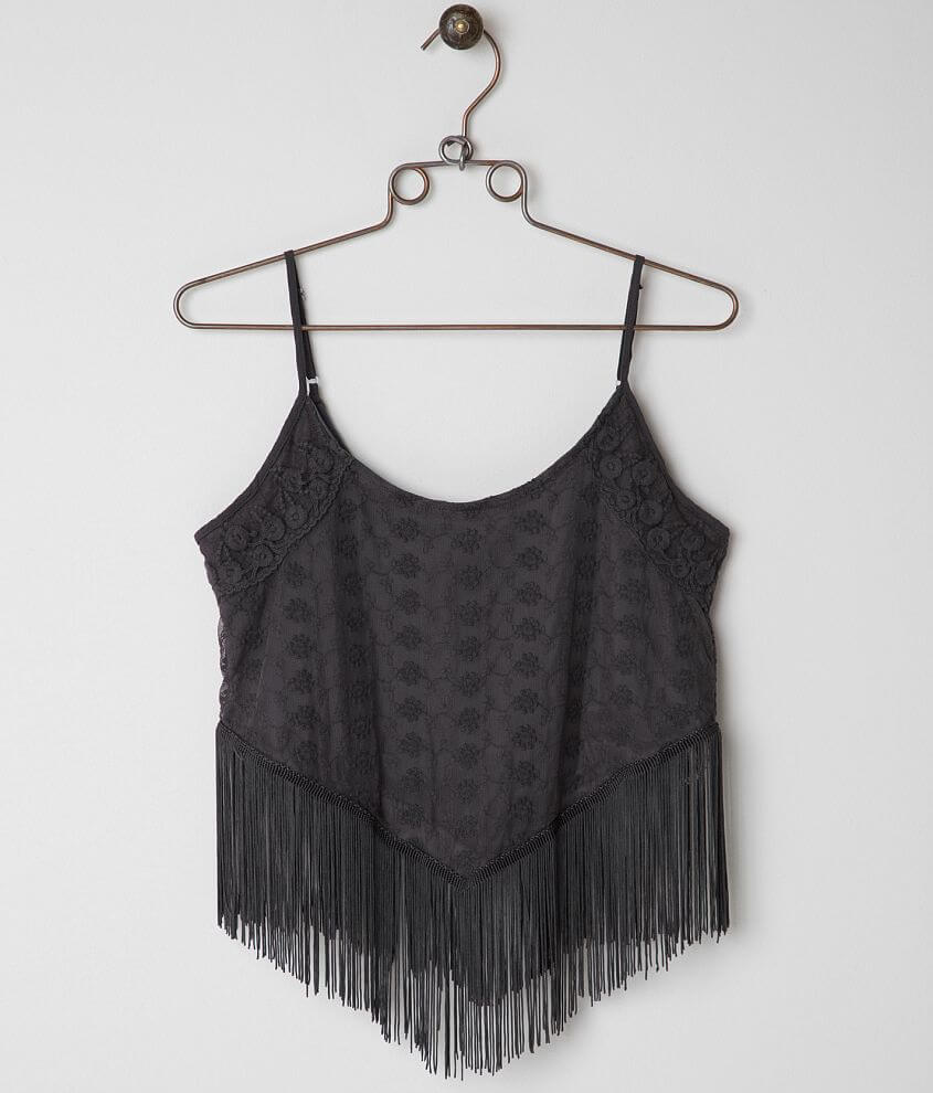 Sage Fringe Tank Sage Fringe Tank