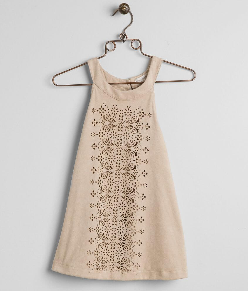 Coco &#43; Jaimeson Laser Cut Tank Top front view