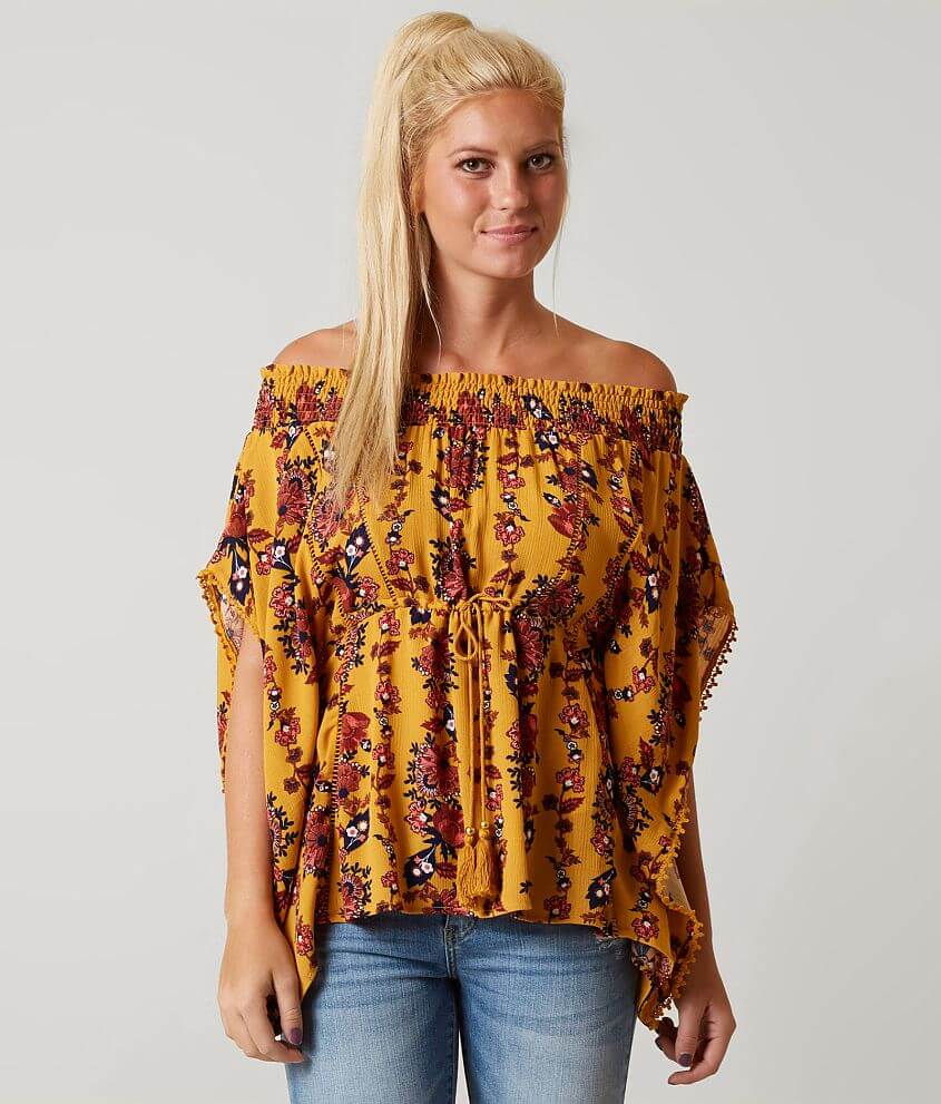 Coco &#43; Jaimeson Off The Shoulder Top front view