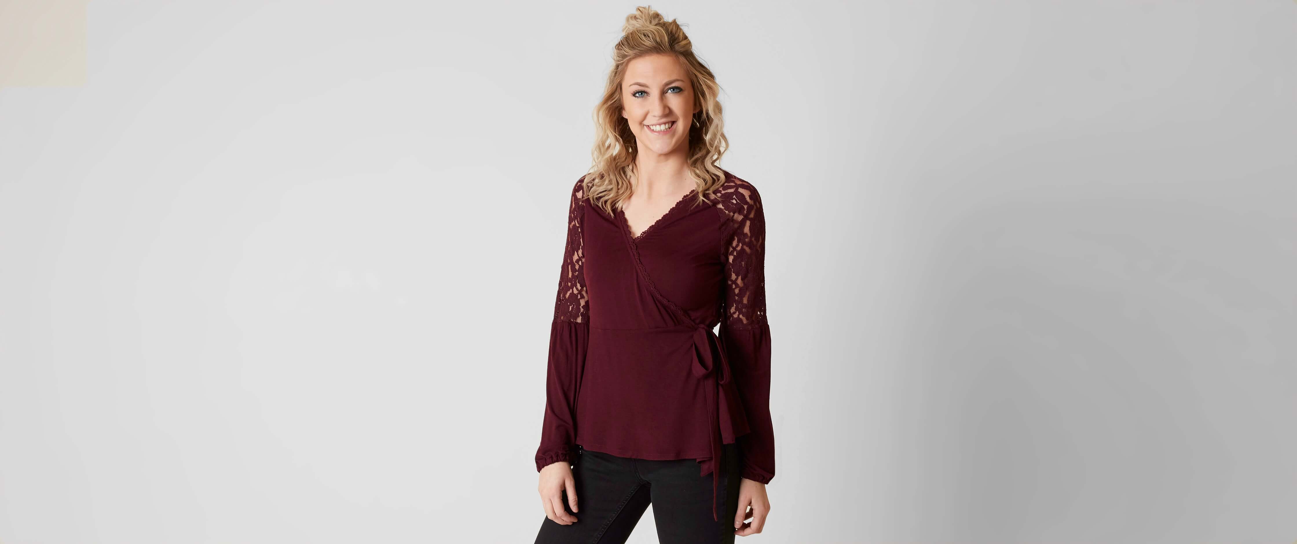 Image of Coco + Jaimeson Wrap Top