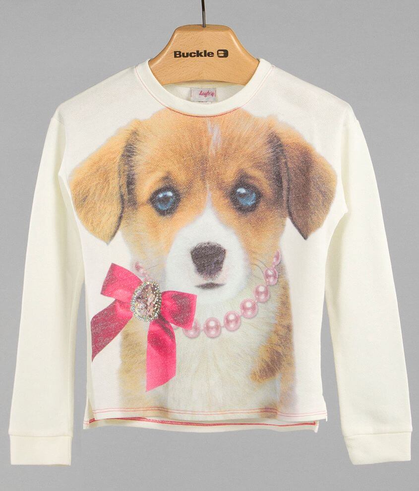 Girls - Daytrip Puppy Top front view