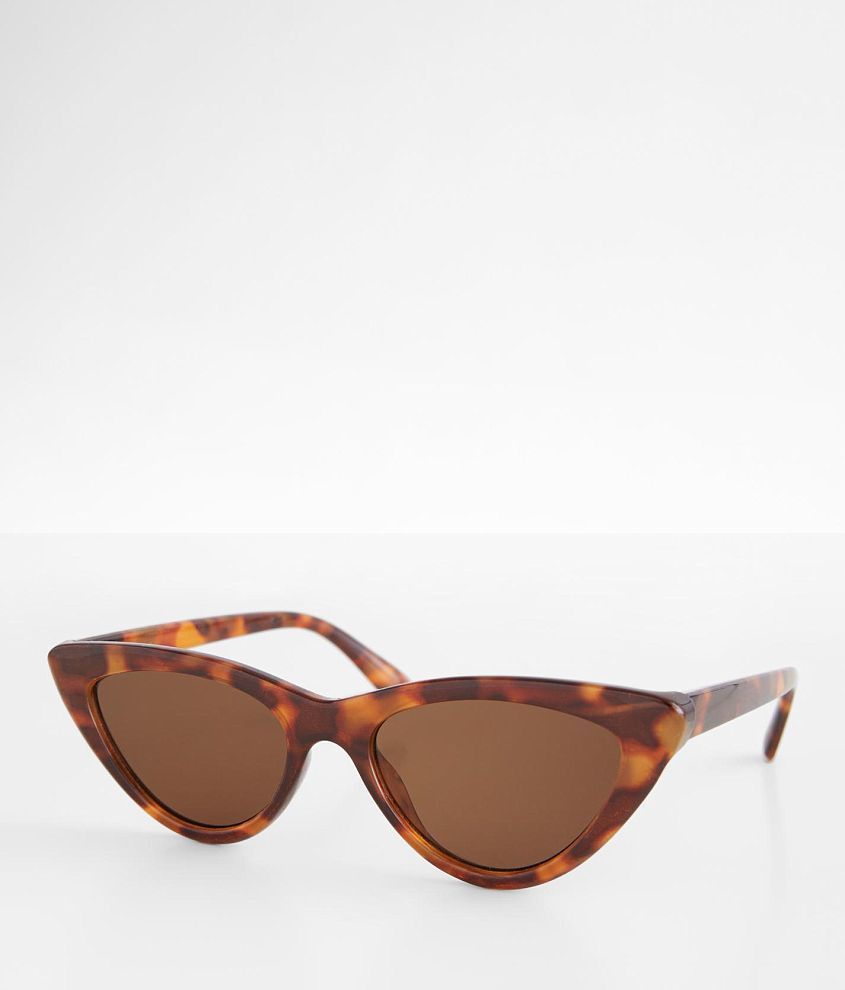 BKE Alyx Cat Eye Sunglasses - Women's Sunglasses & Glasses in Milky ...