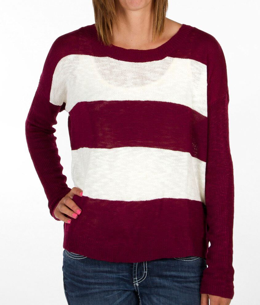 Daytrip Striped Sweater front view