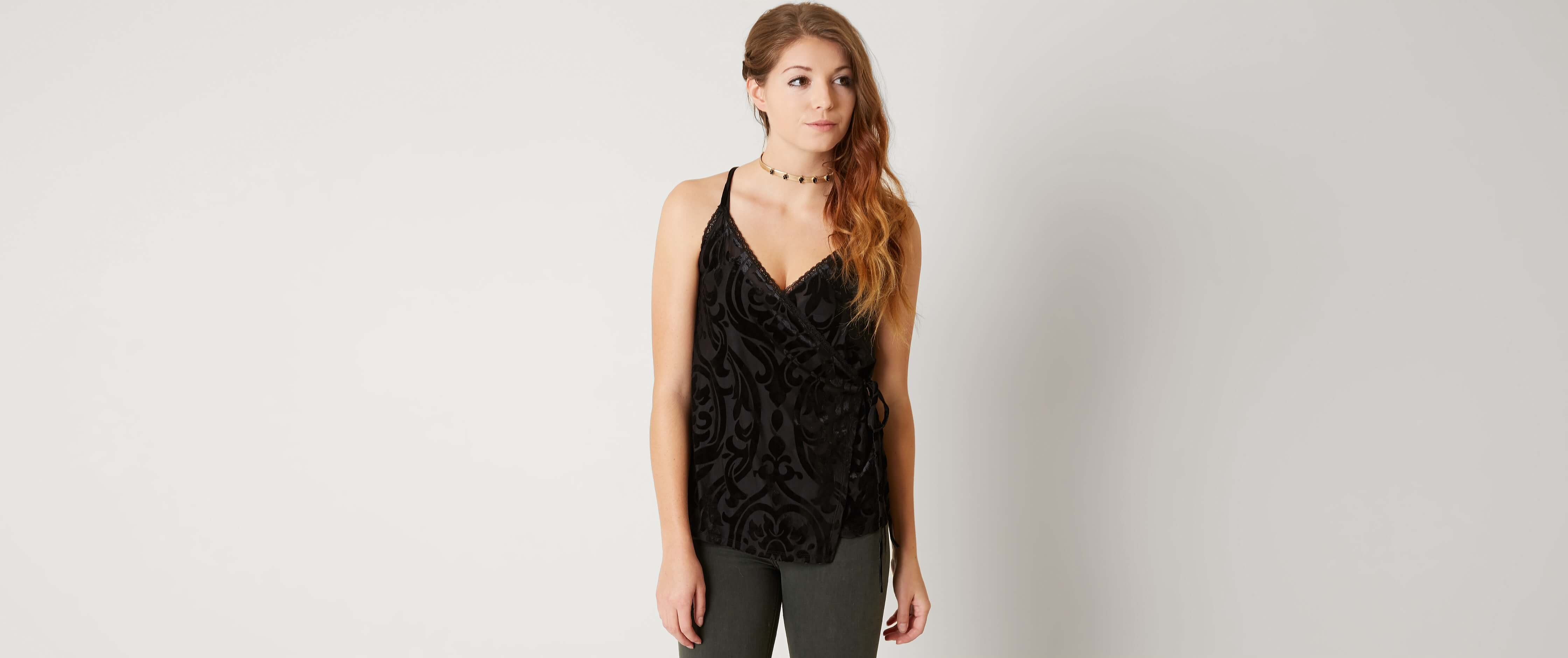 Image of BKE Boutique Velour Tank Top