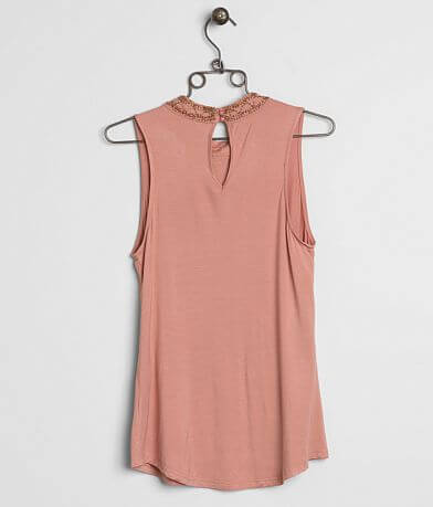 BKE Boutique Embellished Tank Top BACK