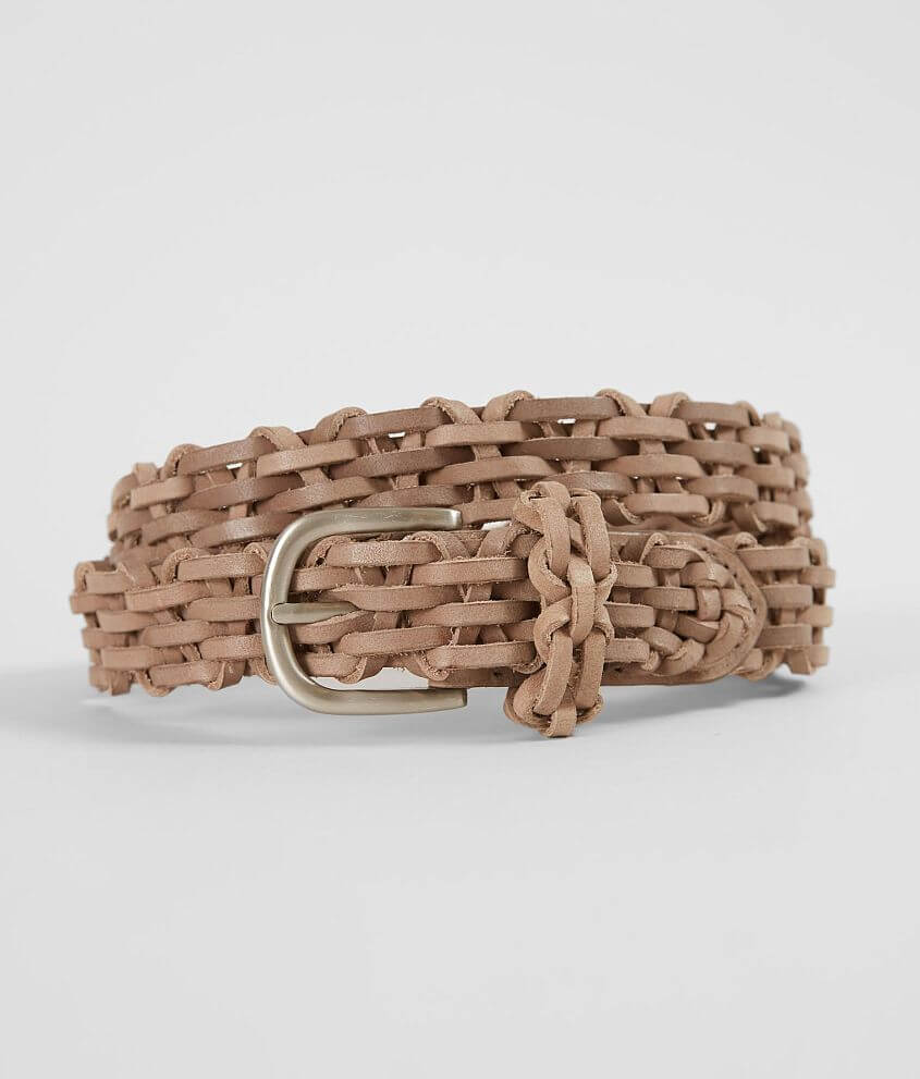 BKE Weaved Leather Belt front view