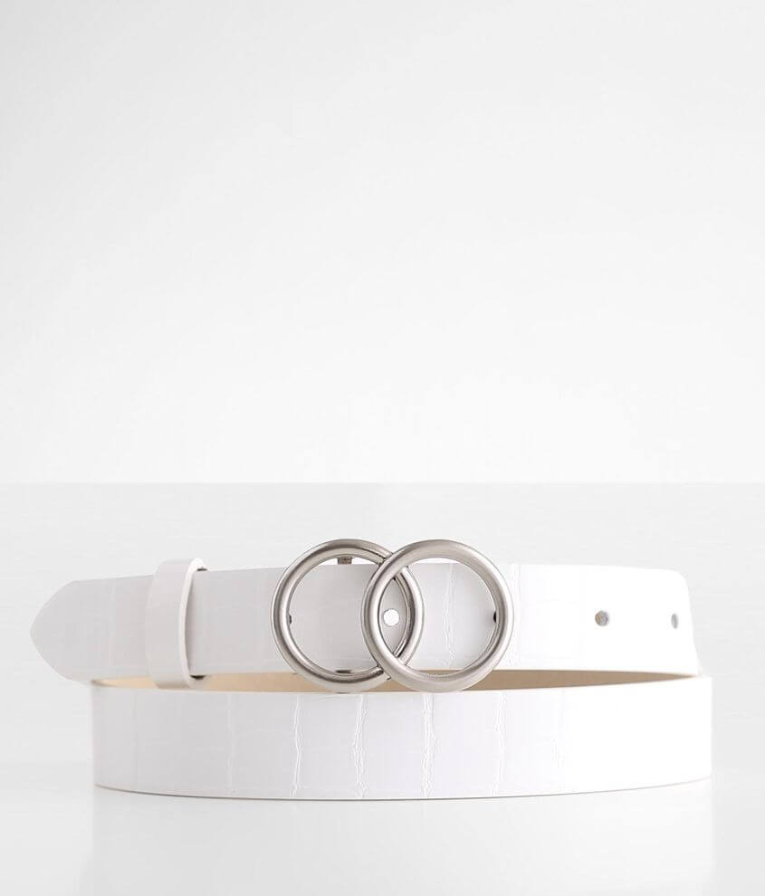 white: Women's Belts