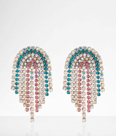 Feed Me Gems Baby Rainbow Fringe Earring misc detail 1 view