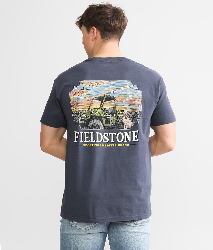 Fieldstone ATV Sunset T-Shirt front view