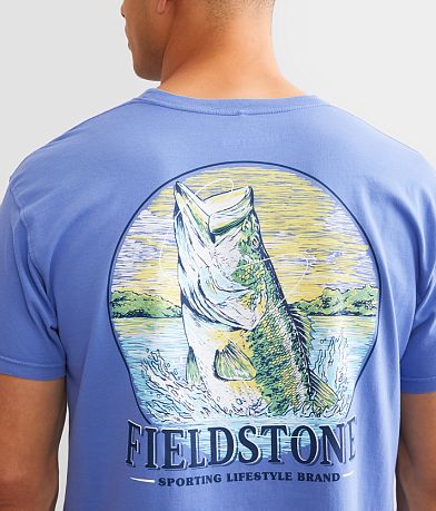 Fieldstone Bass Breach T-Shirt back view