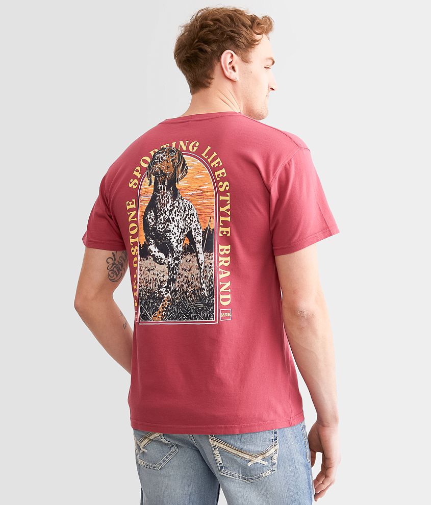 Fieldstone Pointer Sunset T-Shirt front view