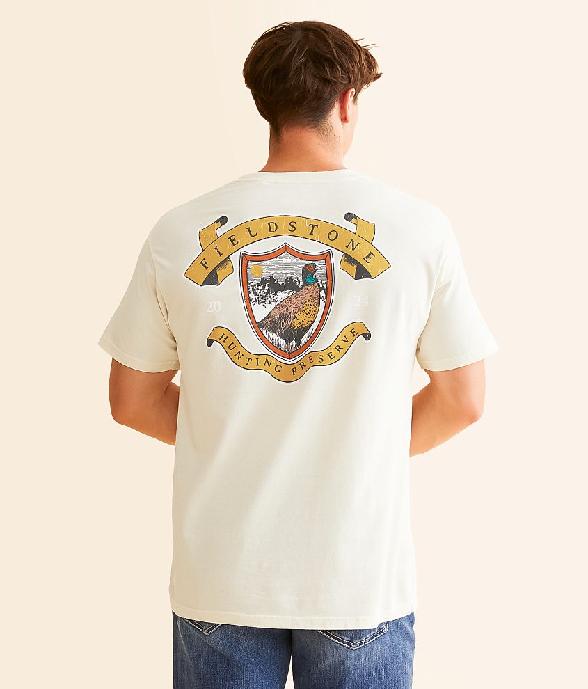 Fieldstone Hunting Preserve Pheasant T-Shirt front view