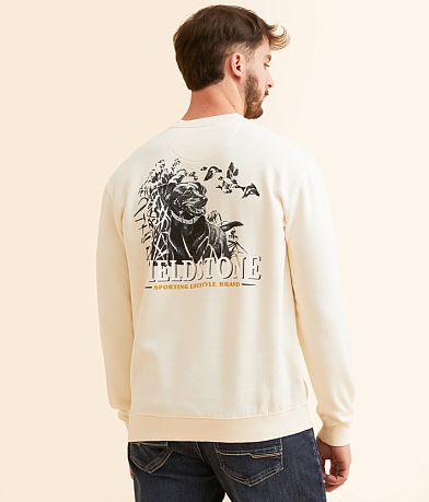 Fieldstone Dog With Ducks Pullover front view