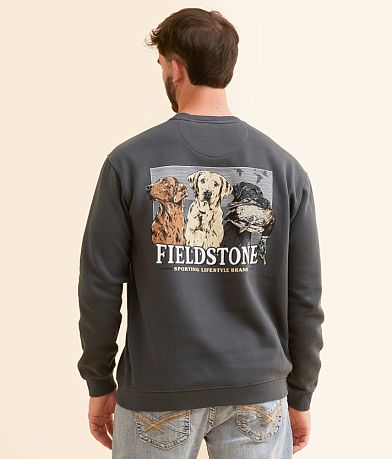 Fieldstone 3 Labradors Pullover front view