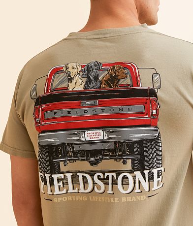 Fieldstone Labs On Truck T-Shirt BACK