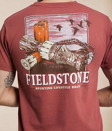 Fieldstone Duck Calls &amp; Shells T-Shirt BACK