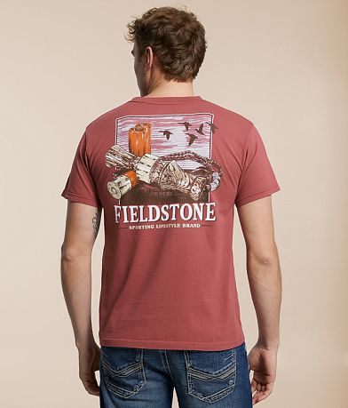 Fieldstone Duck Calls & Shells T-Shirt front view