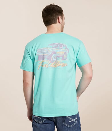 Fieldstone Neon Bronco T-Shirt front view