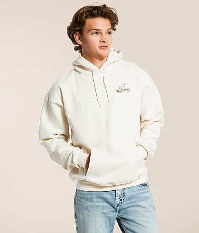Fieldstone Camo Badge Hooded Sweatshirt front view