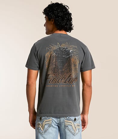 Fieldstone Black Lab Blind T-Shirt front view