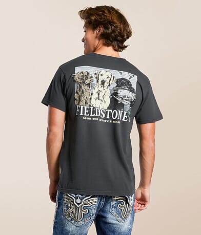 Fieldstone Three Labradors T-Shirt front view