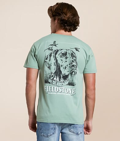 Fieldstone Pointer Monochrome T-Shirt front view