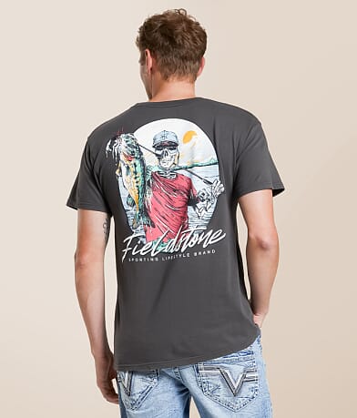 Fieldstone Bass Fisherman T-Shirt front view
