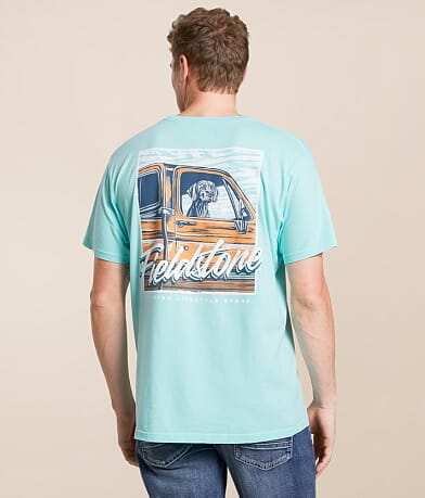 Fieldstone Weimaraner Truck T-Shirt front view
