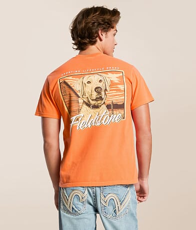 Fieldstone Farm Yellow Lab T-Shirt front view