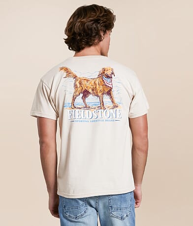 Fieldstone Bandana Dog T-Shirt front view