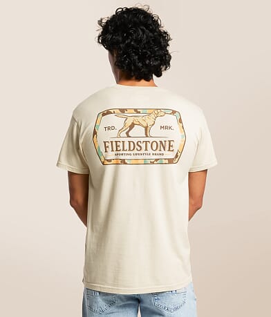 Fieldstone Camo Dog T-Shirt front view