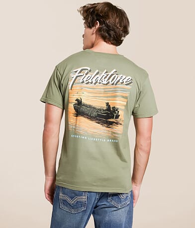 Fieldstone Duck Boat T-Shirt front view
