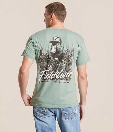 Fieldstone Lab Camo Vest T-Shirt front view