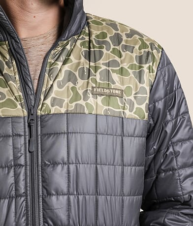 Backwoods Camo Quilted Jacket thumbnail 3
